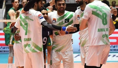 pakistan downs kazakhstan in avc challenge cup
