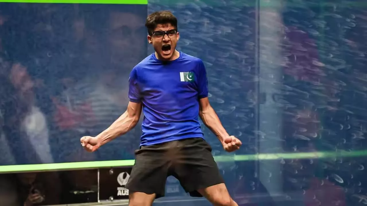 hamza to defend his title in wsf world jr squash championships hamza to defend his title in wsf world jr squash championships