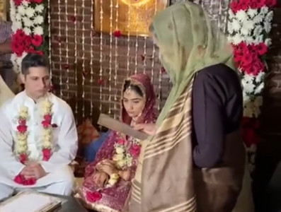 in rare occurrence female qazi solemnises nikah of former indian president s great grandson in rare occurrence female qazi solemnises nikah of former indian president s great grandson
