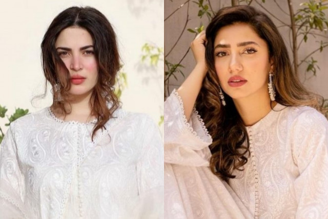 naimal or mahira who wore sadaf fawad khan s white ensemble better naimal or mahira who wore sadaf fawad khan s white ensemble better