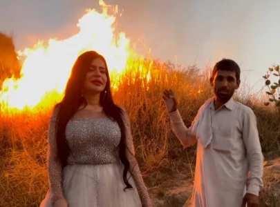 motorway not margalla hills tiktoker dolly defends herself after forest fire videos cause furore