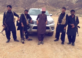 a show of guns and power