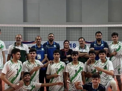 pakistan u 18 volleyball team wins cava championship pakistan u 18 volleyball team wins cava championship