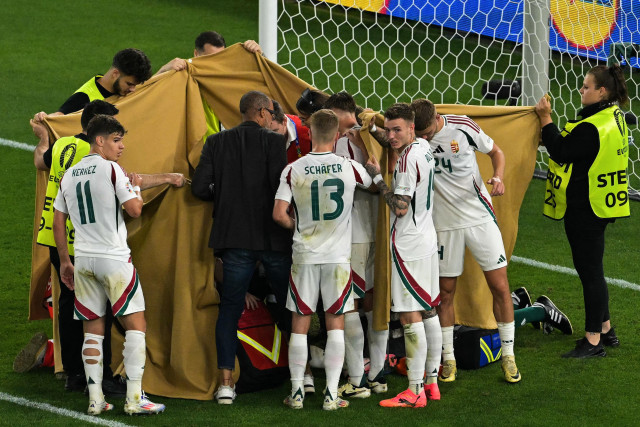hungary knock scotland out of euros