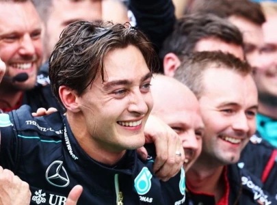 russell gifted austrian victory after verstappen in late collision