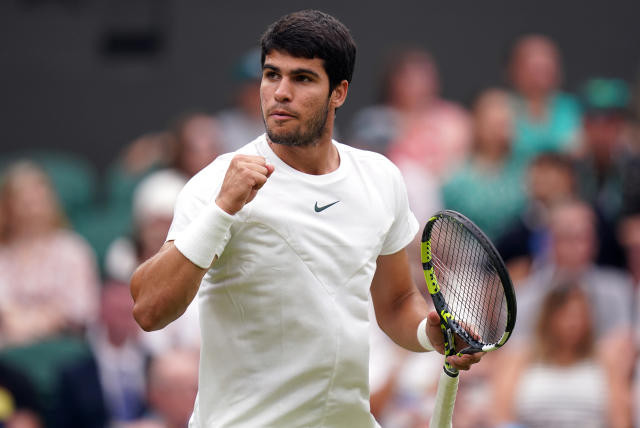 alcaraz sinner win wimbledon openers as sabalenka pulls out alcaraz sinner win wimbledon openers as sabalenka pulls out