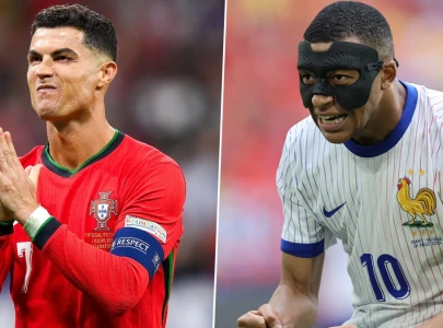 mbappe ronaldo face off as france and portugal clash at euro 2024