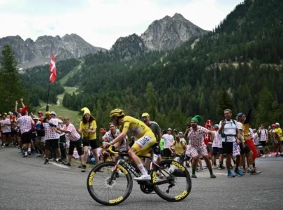 pogacar on brink of third tour de france triumph ahead of riviera finale