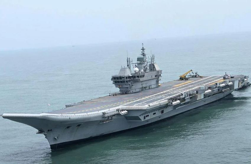 designed by the indian navy the ins vikrant is the largest warship to be built in the country photo coutesy cochin shipyard ltd