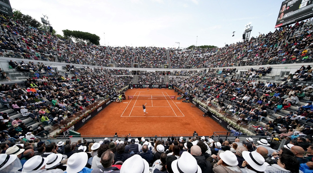 Photo of Tennis chiefs pledge roof for rain-lashed Italian Open