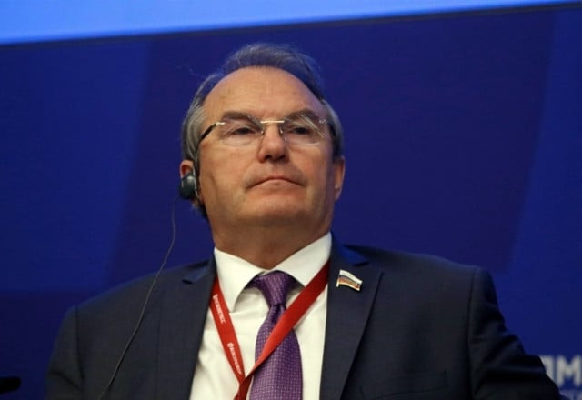senator igor morozov ex fsb colonel in saint petersburg russia 16 june 2022 photo courtesy russian look ltd alamy senator igor morozov ex fsb colonel in saint petersburg russia 16 june 2022 photo courtesy russian look ltd alamy