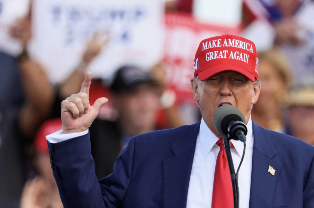 former us president and republican presidential candidate donald trump speaks during his campaign event in racine wisconsin us photo reuters former us president and republican presidential candidate donald trump speaks during his campaign event in racine wisconsin us photo reuters
