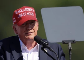 trump distances himself from project 2025 despite conservative group ties