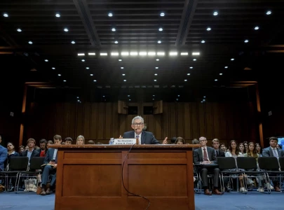 fed s powell tells congress us economy cools down from overheating