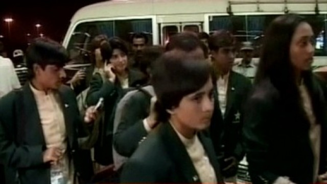 pakistan women cricket team departs to wi