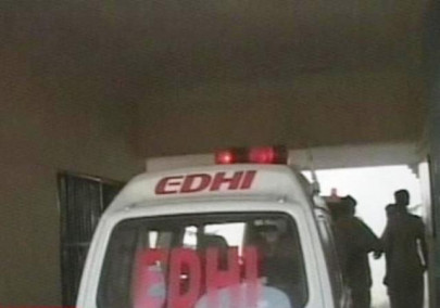 not a terror act four injured in peshawar police station explosions