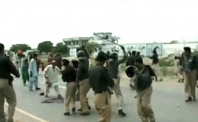 land mafia crackdown continues in karachi