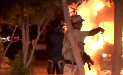 two killed 12 injured in attack on mqm office two killed 12 injured in attack on mqm office