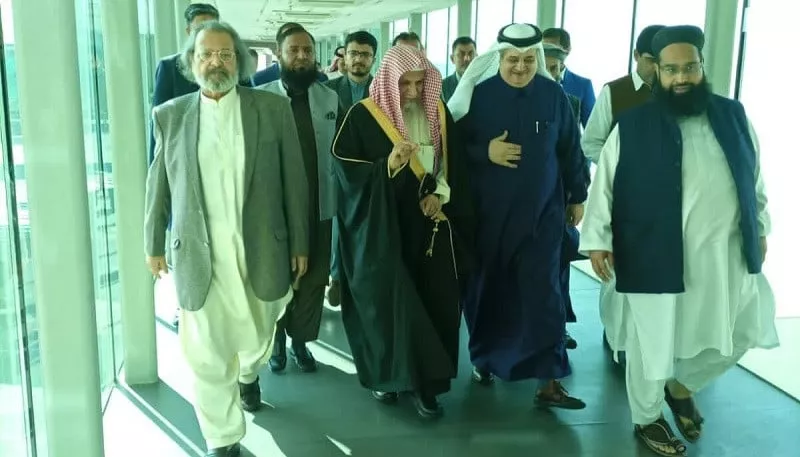 imam e kaaba sheikh saleh bin humaid arrives in islamabad on wednesday november 22 2023 photo app imam e kaaba sheikh saleh bin humaid arrives in islamabad on wednesday november 22 2023 photo app