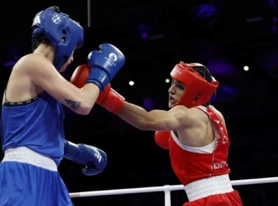 paris olympics khelif secures boxing medal for algeria amid gender controversy paris olympics khelif secures boxing medal for algeria amid gender controversy