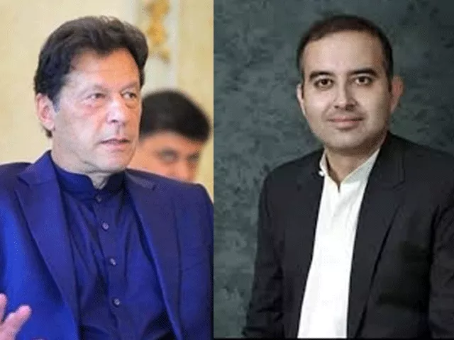 pm imran khan and k p law minister sultan muhammad khan photo express file pm imran khan and k p law minister sultan muhammad khan photo express file