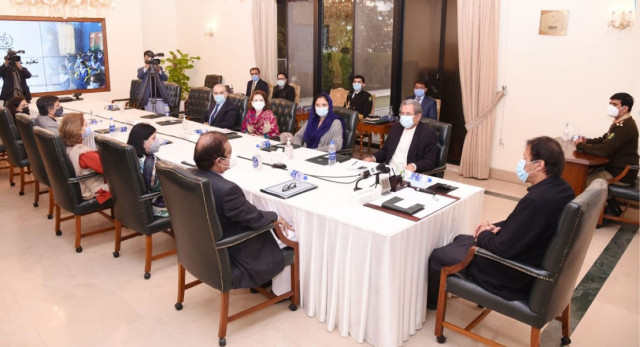 prime minister imran khan attending the launching ceremony of radio school and e taleem portal in islamabad on december 4 2020 photo pid prime minister imran khan attending the launching ceremony of radio school and e taleem portal in islamabad on december 4 2020 photo pid