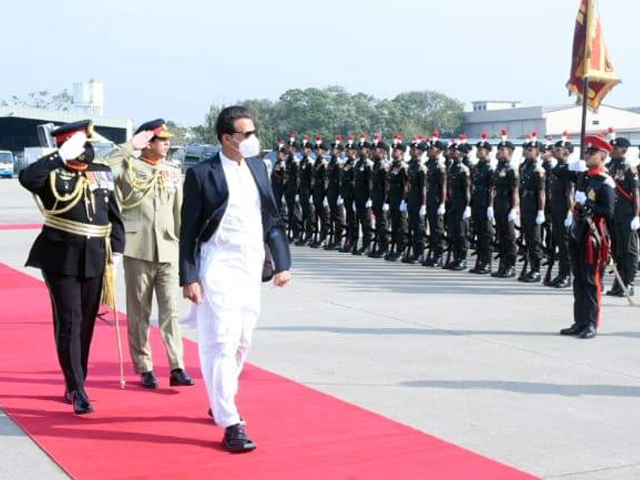 prime minister imran khan during the sri lanka visit photo courtesy facebook imran khan