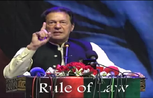 pti chairman imran khan addressing a lawyer convention in peshawar on tuesday oct 25 screengrab pti chairman imran khan addressing a lawyer convention in peshawar on tuesday oct 25 screengrab