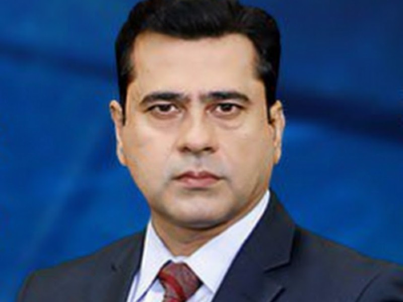 anchorperson imran riaz khan photo file