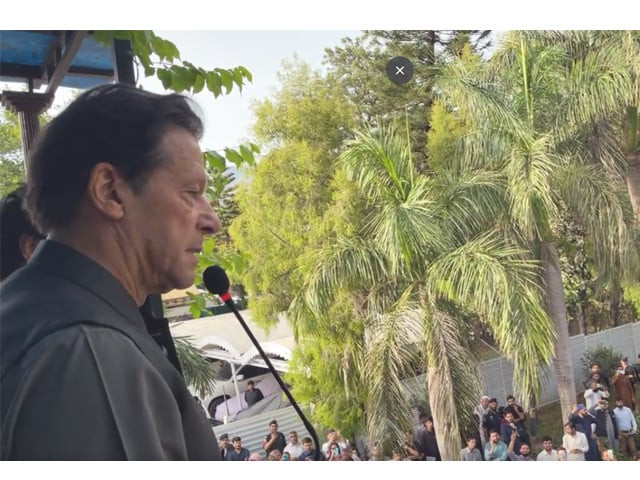 imran hints at turning islamabad long march into prolonged sit in imran hints at turning islamabad long march into prolonged sit in