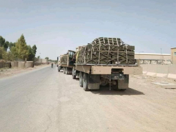 indian planes ferry arms to afghanistan