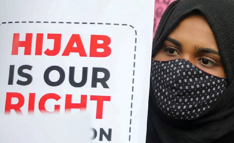 indian state shuts schools after hijab ban triggers protests indian state shuts schools after hijab ban triggers protests