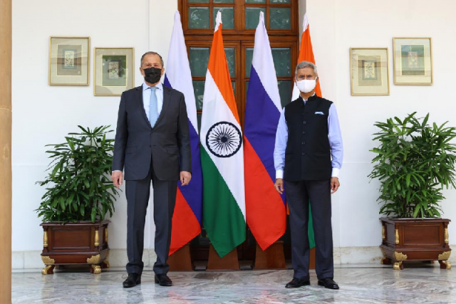 india s foreign minister subrahmanyam jaishankar with his russian counterpart sergei lavrov photo reuters india s foreign minister subrahmanyam jaishankar with his russian counterpart sergei lavrov photo reuters