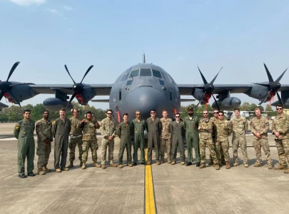 india us start joint military air exercise with japan as observer