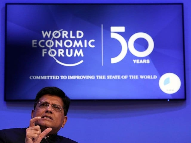 piyush goyal india s minister of railways and minister of commerce and industry attends a session at the 50th world economic forum wef annual meeting in davos switzerland january 21 2020 photo reuters file piyush goyal india s minister of railways and minister of commerce and industry attends a session at the 50th world economic forum wef annual meeting in davos switzerland january 21 2020 photo reuters file
