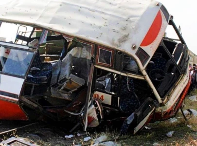 four killed 14 injured in road accident