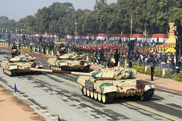 russian made t 90 tanks are displayed during india s republic day parade in new delhi photo afp russian made t 90 tanks are displayed during india s republic day parade in new delhi photo afp