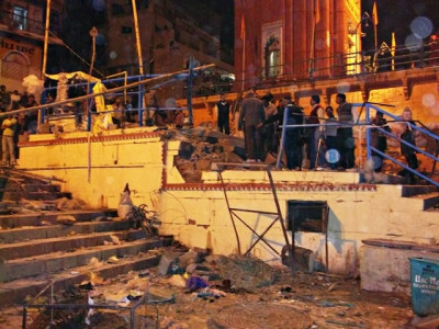 india says local militants bombed pilgrim city