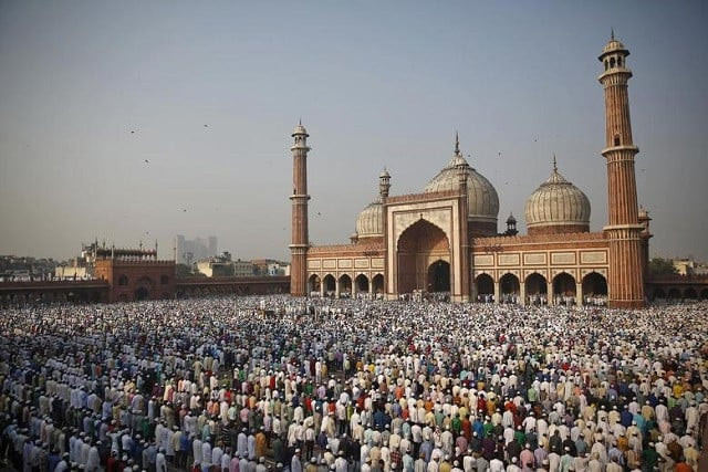 muslims offer eid al adha prayers at the jama masjid grand mosque in the old quarters of delhi october 6 2014 muslims around the world celebrate eid al adha by the sacrificial killing of sheep goats cows and camels to commemorate prophet abraham s willingness to sacrifice his son ismail on god s command photo reuters muslims offer eid al adha prayers at the jama masjid grand mosque in the old quarters of delhi october 6 2014 muslims around the world celebrate eid al adha by the sacrificial killing of sheep goats cows and camels to commemorate prophet abraham s willingness to sacrifice his son ismail on god s command photo reuters