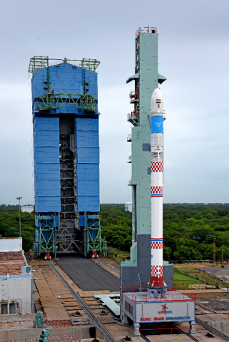 sslv lifted off from satish dhawan space centre on india s southeastern coast on saturday at 9 18am local time photo twitter isro