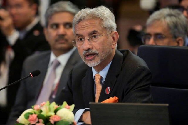 india s foreign minister subrahmanyam jaishankar delivers his speech jakarta on july 13 2023 photo reuters india s foreign minister subrahmanyam jaishankar delivers his speech jakarta on july 13 2023 photo reuters