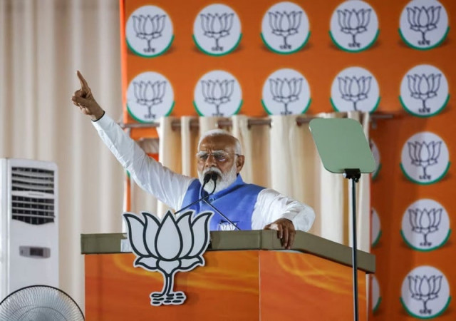 india s prime minister narendra modi addresses supporters during an election campaign rally in new delhi india may 22 2024 photo reuters india s prime minister narendra modi addresses supporters during an election campaign rally in new delhi india may 22 2024 photo reuters