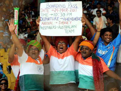 ahmedabad abuzz for india australia crunch tie