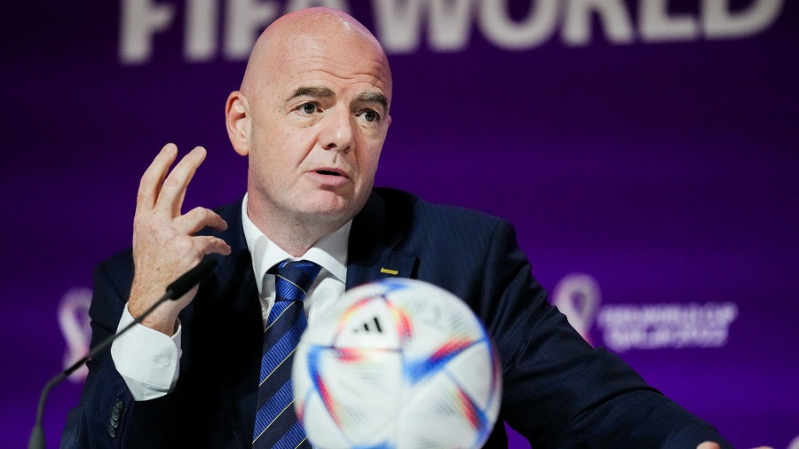 FIFA's Infantino condemns 'abhorrent' racism during games in Italy, England