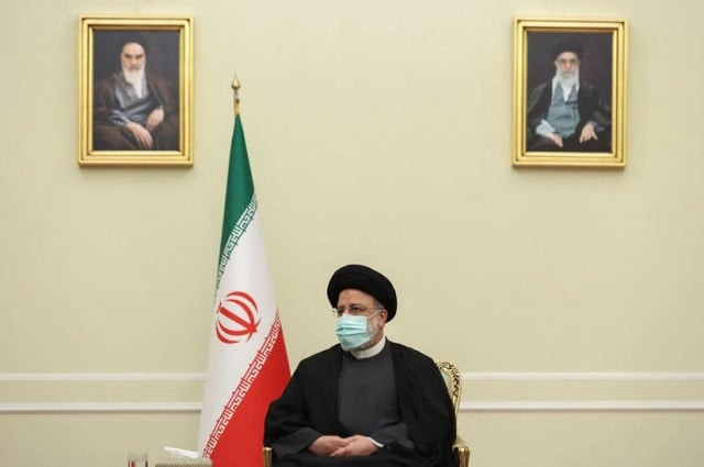 iran s president ebrahim raisi looks on during a meeting with syria s foreign minister faisal mekdad in tehran iran december 6 2021 photo reuters iran s president ebrahim raisi looks on during a meeting with syria s foreign minister faisal mekdad in tehran iran december 6 2021 photo reuters