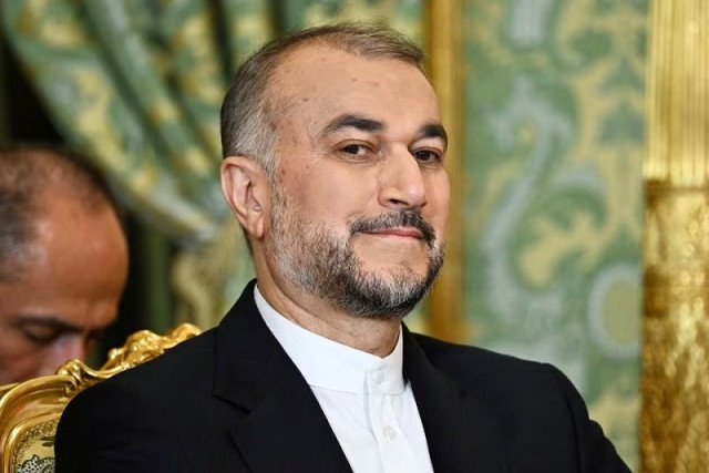 iranian foreign minister hossein amirabdollahian in moscow russia december 7 2023 photo reuters iranian foreign minister hossein amirabdollahian in moscow russia december 7 2023 photo reuters