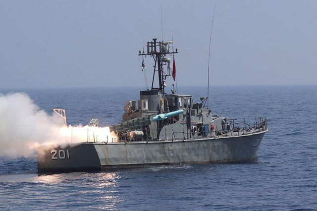 a missile is launched by iran s military during a navy exercise in the gulf of oman in this picture obtained on january 14 2021 photo reuters