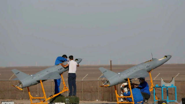 an iranian military photo shows drones during an exercise at an undisclosed location inside iran photo afp file