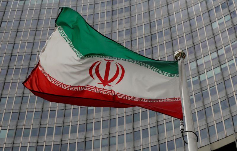 an iranian flag flutters in front of the international atomic energy agency iaea headquarters in vienna austria september 9 2019 photo reuters file