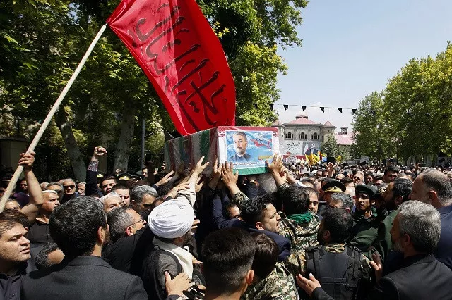 thousands bid farewell to iran s raisi ahead of burial thousands bid farewell to iran s raisi ahead of burial